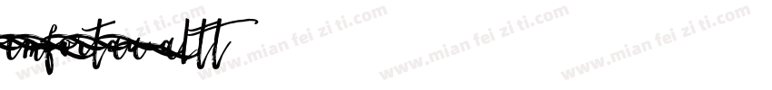 cmfortaa alt1字体转换